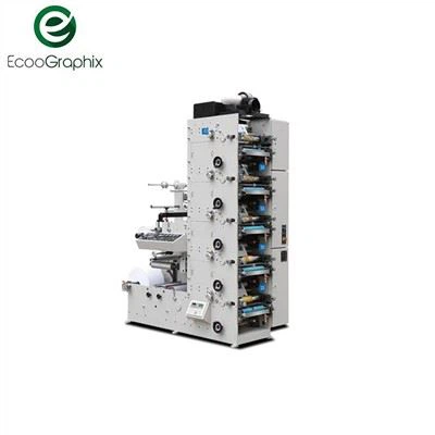 מכונת הדפסת תוויות Flexo 2 צבעים